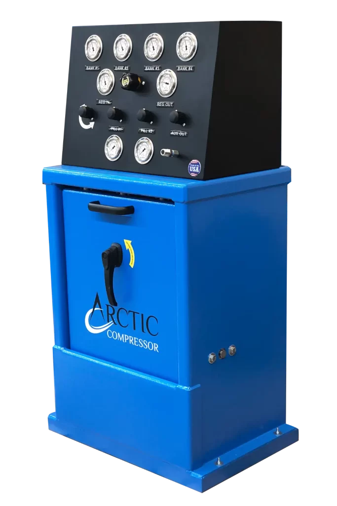 Arctic Compressor Auto Cascade Double Position Containment Fill Station