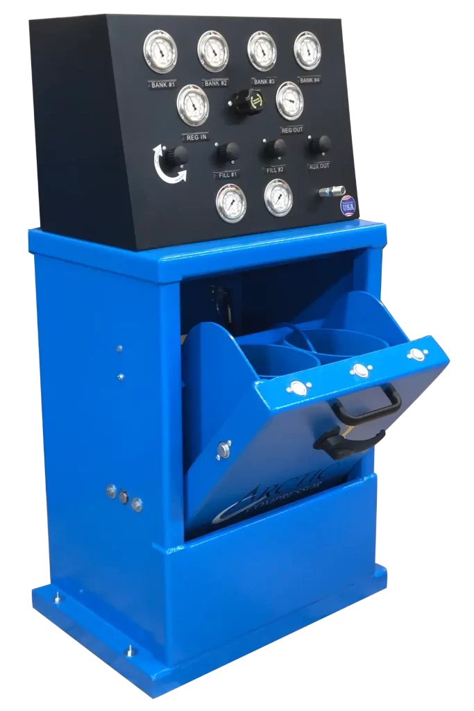 Arctic Compressor Containment Fill Station, Auto-Cascade