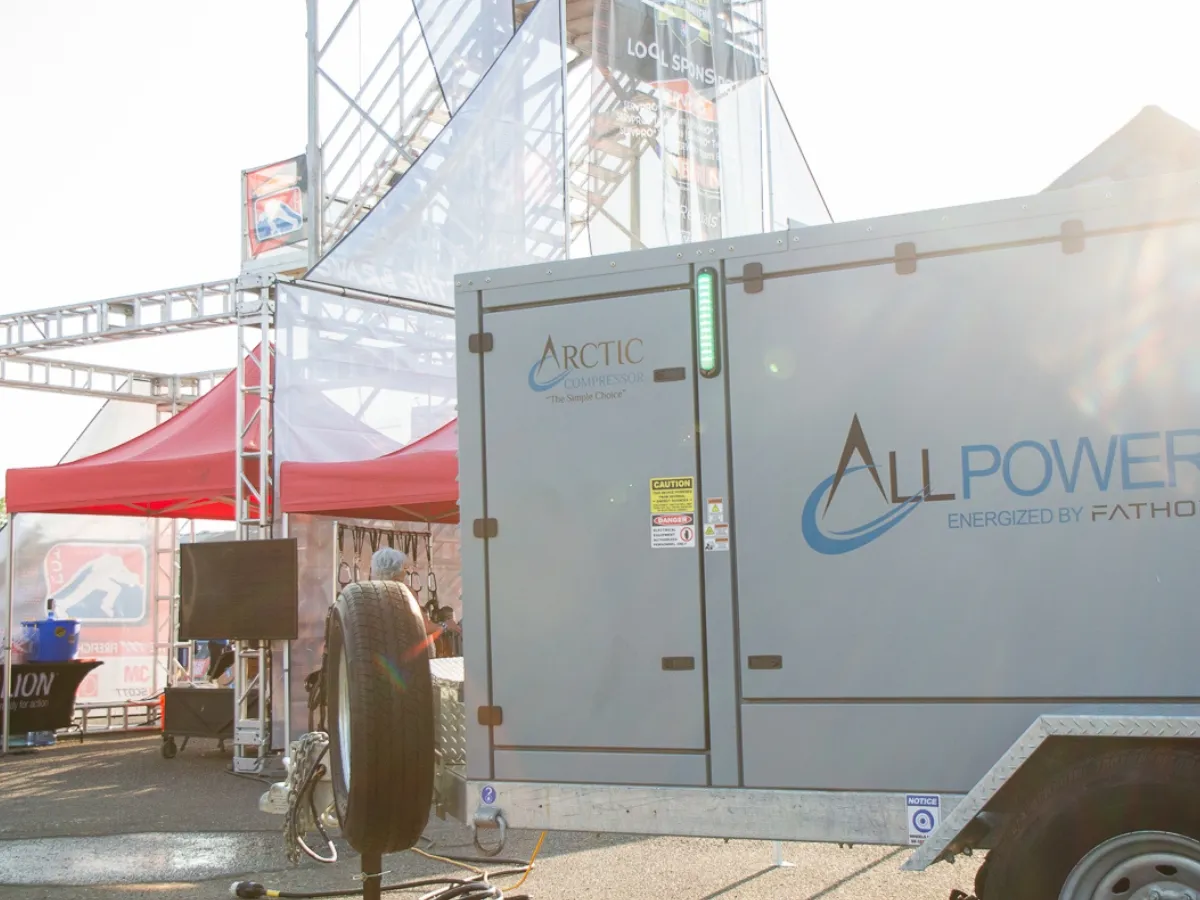 ALL POWER Mobile Air Trailer