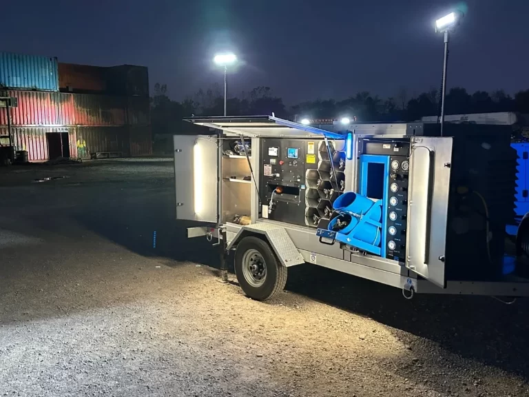 ALL POWER mobile breathing air trailer