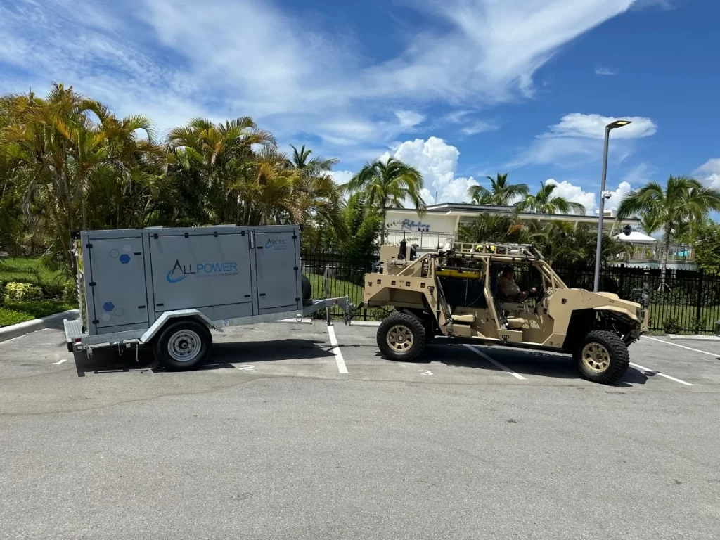 all electric mobile breathing air trailer