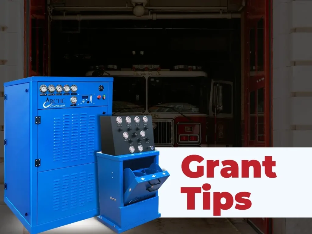 Breathing air compressor grant funding