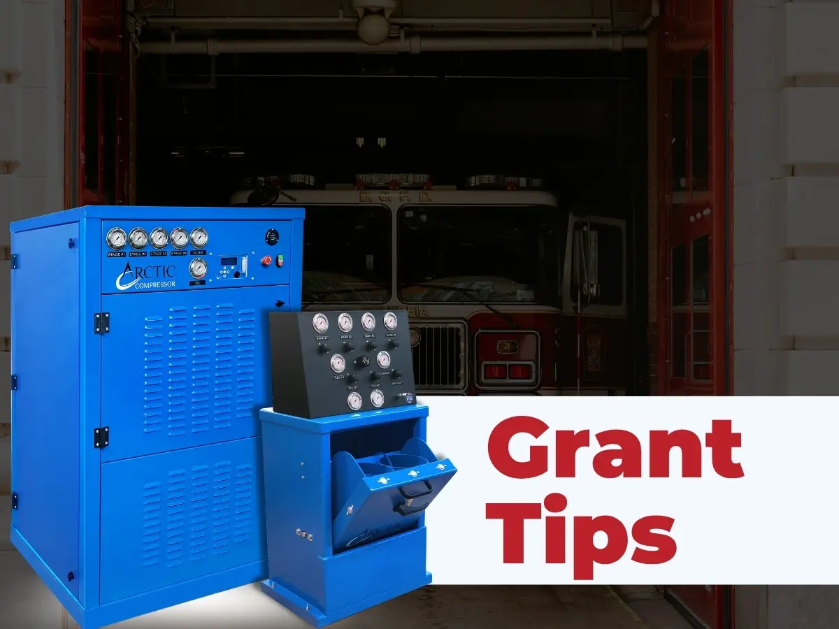 Breathing air compressor grant funding