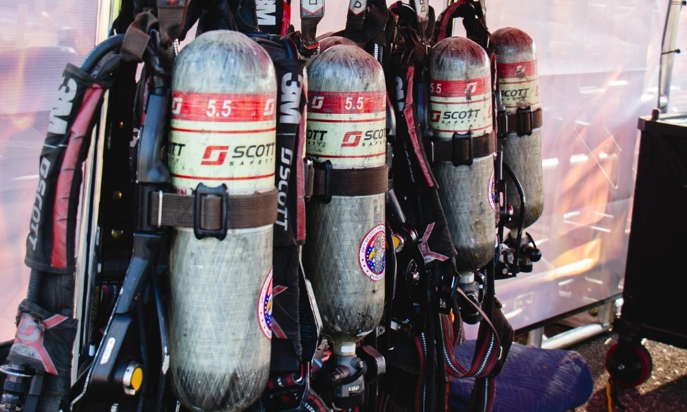 5500 PSI cylinders